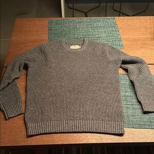 Normal Brand Seawool Nep Sweater, Men’s, Gray, Medium